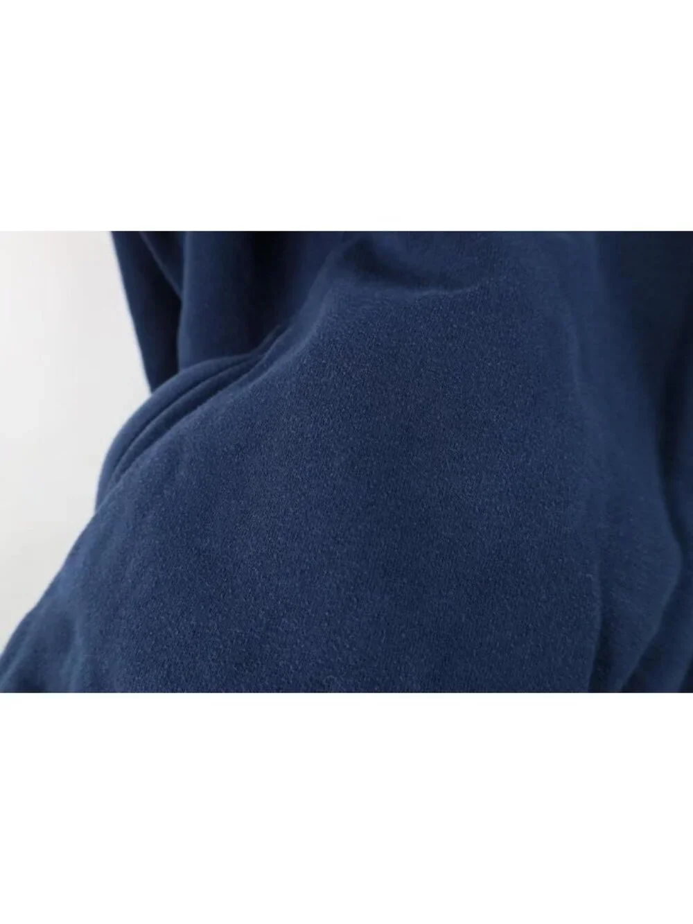 Gymshark Mens Medium Faded Spell Out Running Jogging Gym Hoodie Sweatshirt Blue